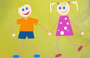 Wellensittiche und Kinder